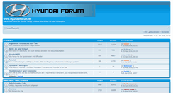 Desktop Screenshot of hyundaiforum.de