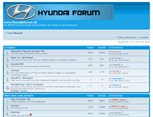 Tablet Screenshot of hyundaiforum.de